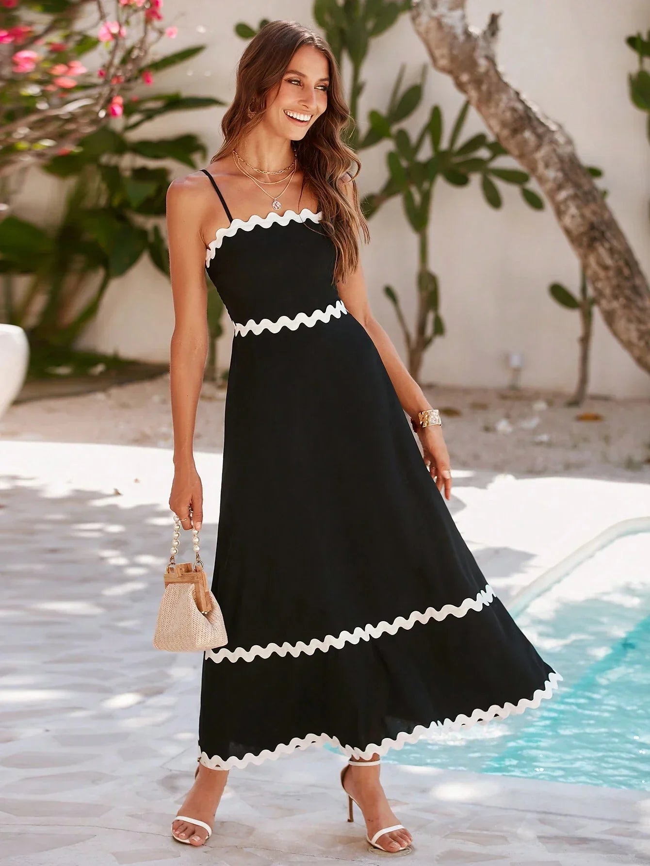 Vestido Longo Wave Portofino