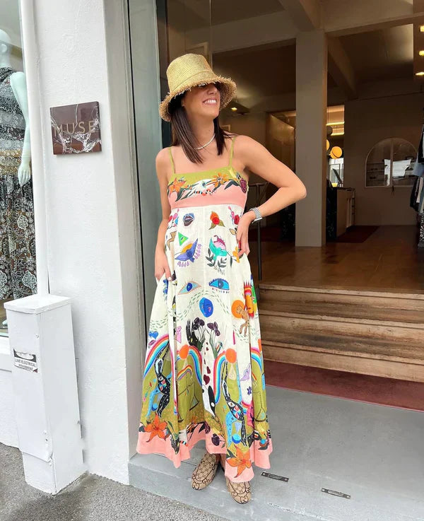 Vestido Longo Farm Jericoacoara