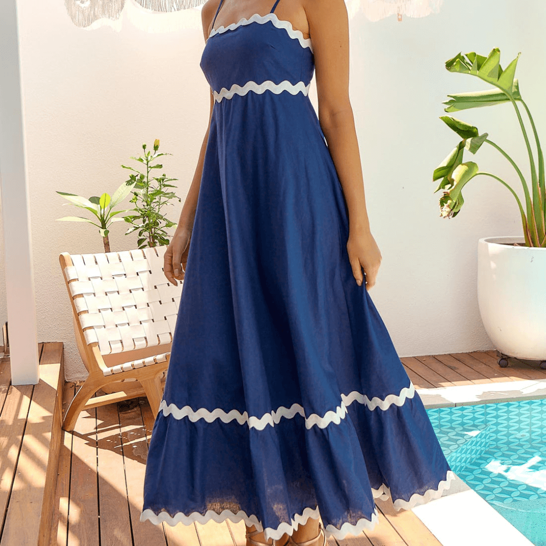 Vestido Longo Wave Portofino